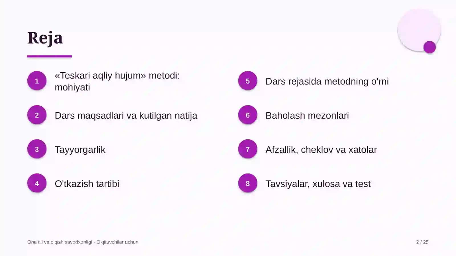 ona tili va o'qish savodxonligi darslarida teskari aqliy hujum metodidan foydalanish 4609 2