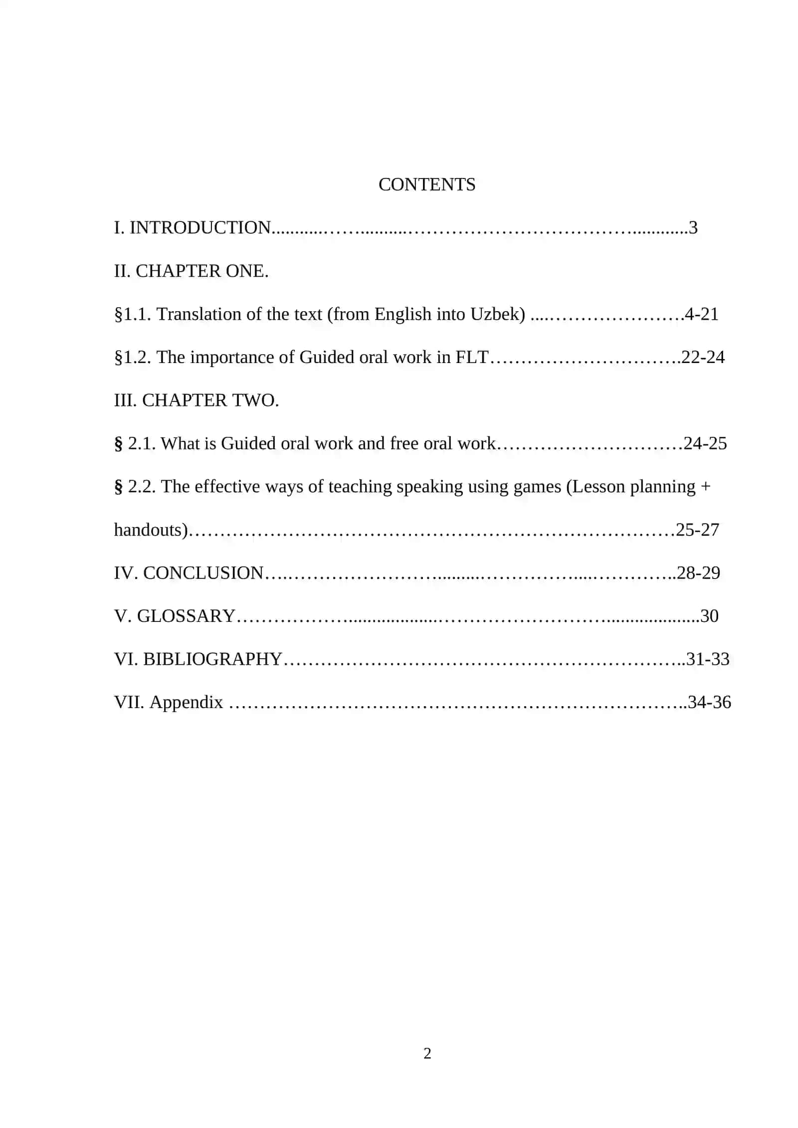 comprehensive course paper on the importance of guided oral work in FLT, providing insights and effe 2