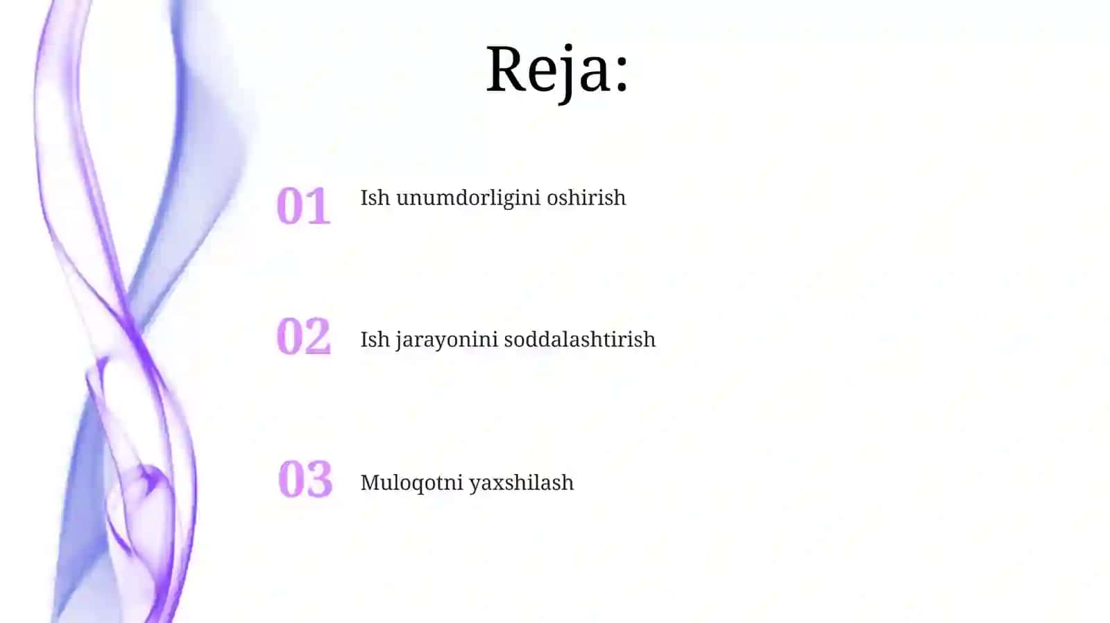 Muassasalarda ish yuritishni tashkil etish texnologiyalari 2