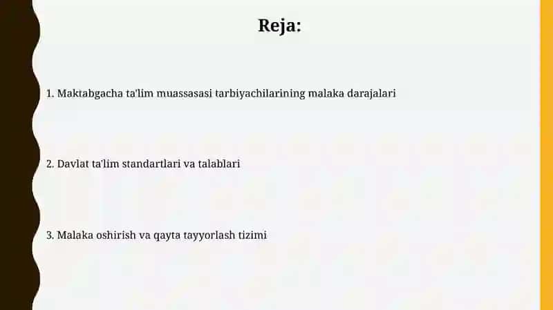 Malaka oshirish tizimi 2