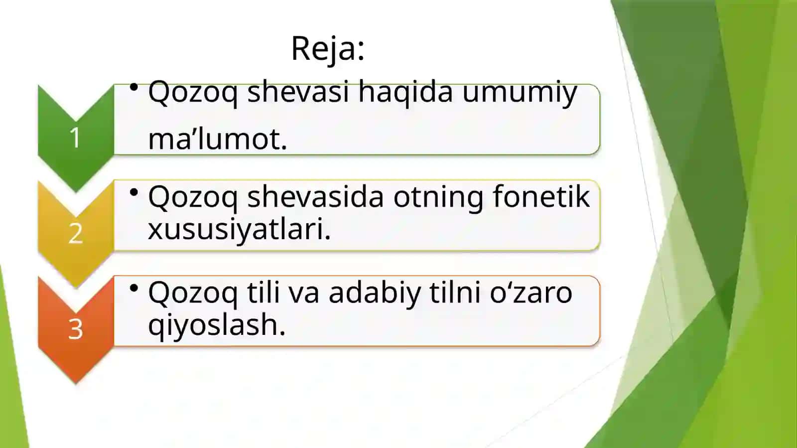 Qozoq shevasida otlarning ifodalanishi 2