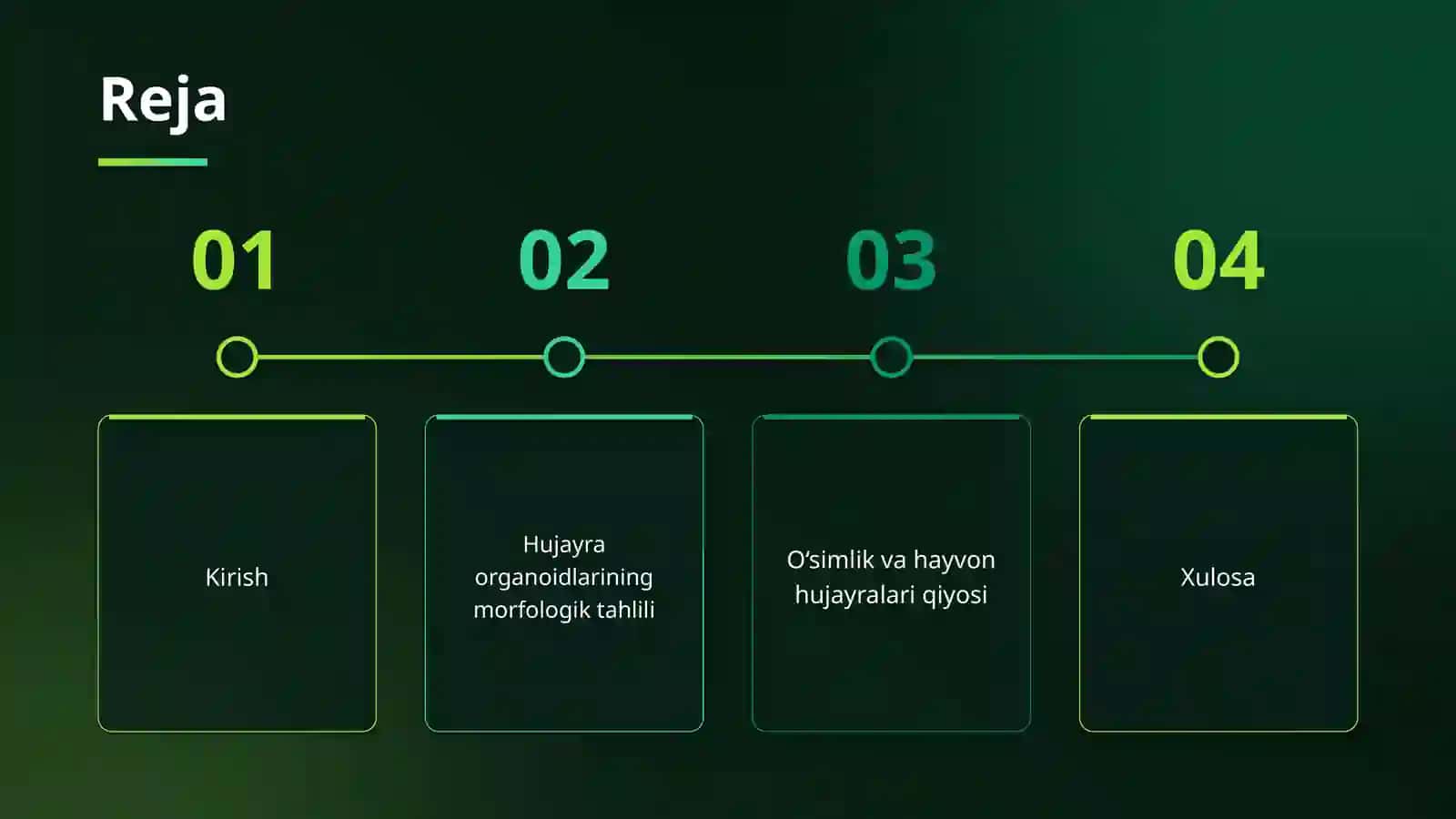 O‘simlik va hayvon hujayralari 2