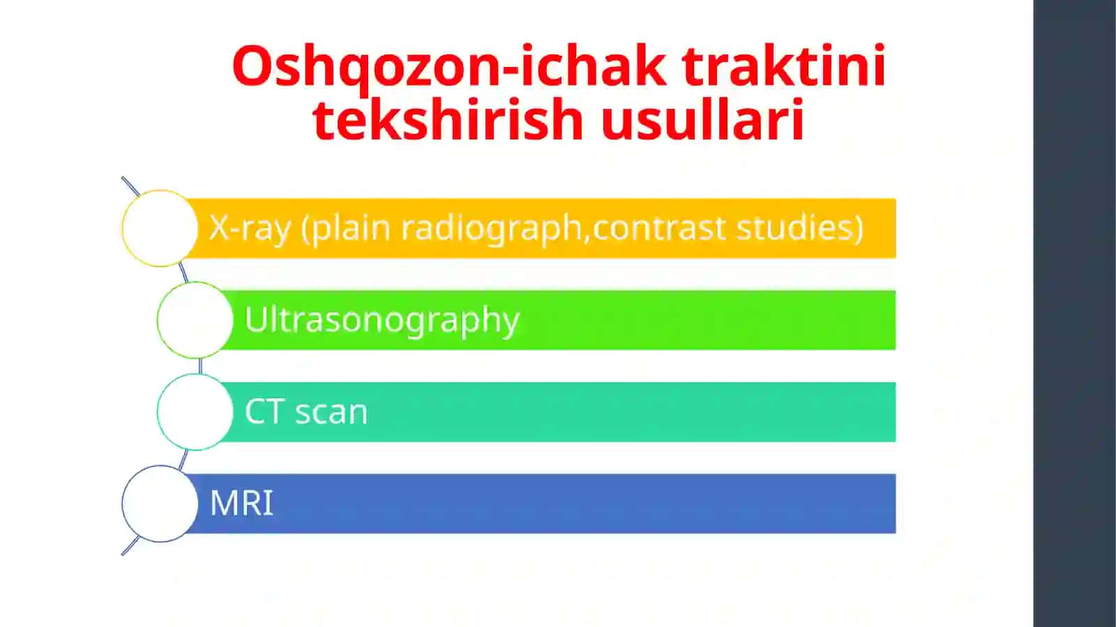 Oshqozon-ichak trakti nur diagnostikasi 2