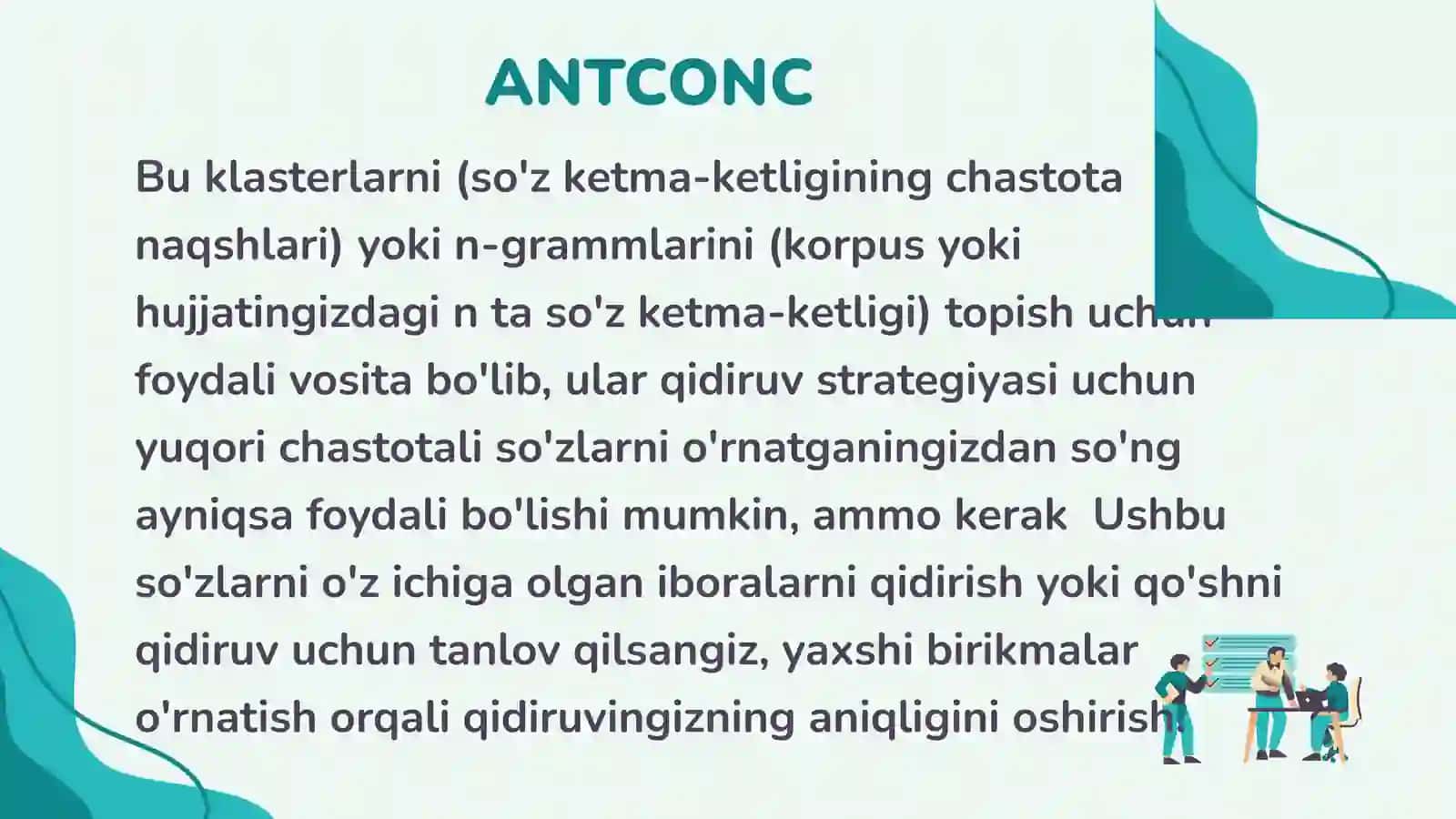 AntConc ilovasi yordamida badiiy asarlardagi barqaror birliklar bazasini shakllantirish (2) 2
