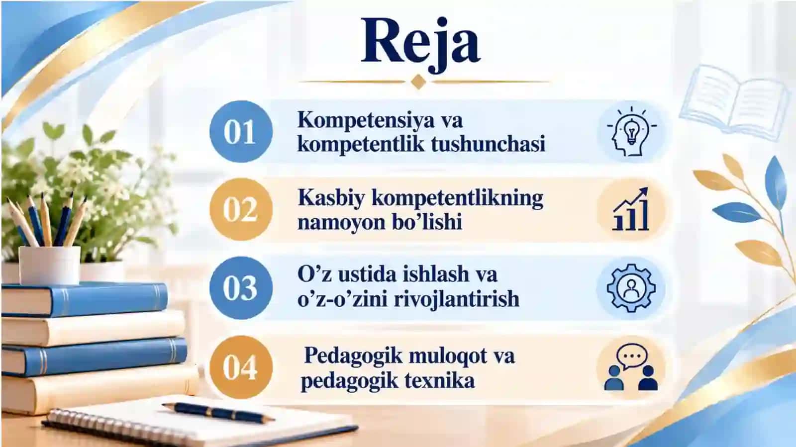 O'qituvchilarning kasbiy kompetensiyasi va pedagogik mahorati 2