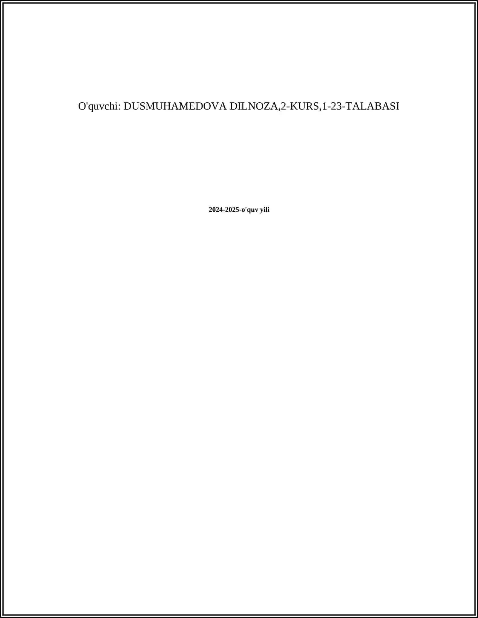 INSONNING HUQUQ VA ERKINLIKLARI TUSHUNCHASI 2