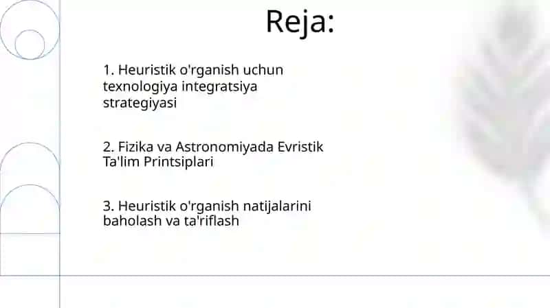 Evristik taʼlim texnologiyalarining fizika va astronomiya oʻqitish jarayonida foydalanish metodikasi 2