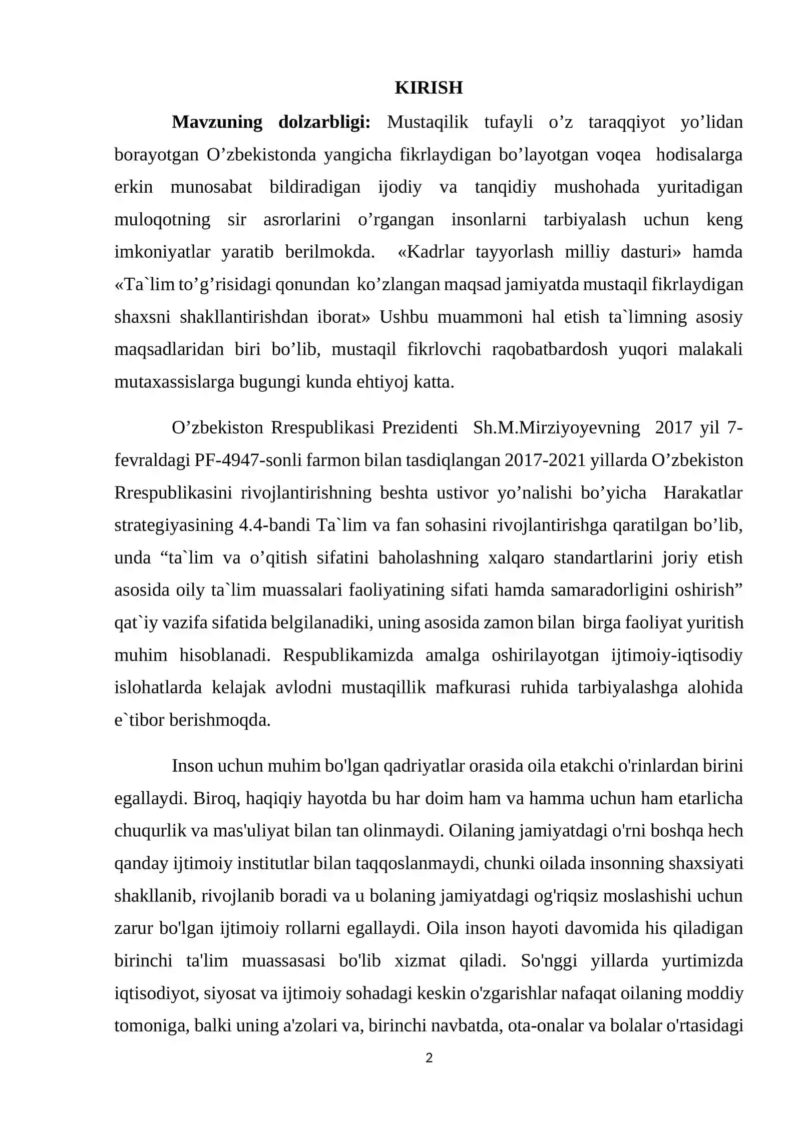 Bob Oila bilan olib boriladigan ijtimoiy pedagogik faoliyat 2