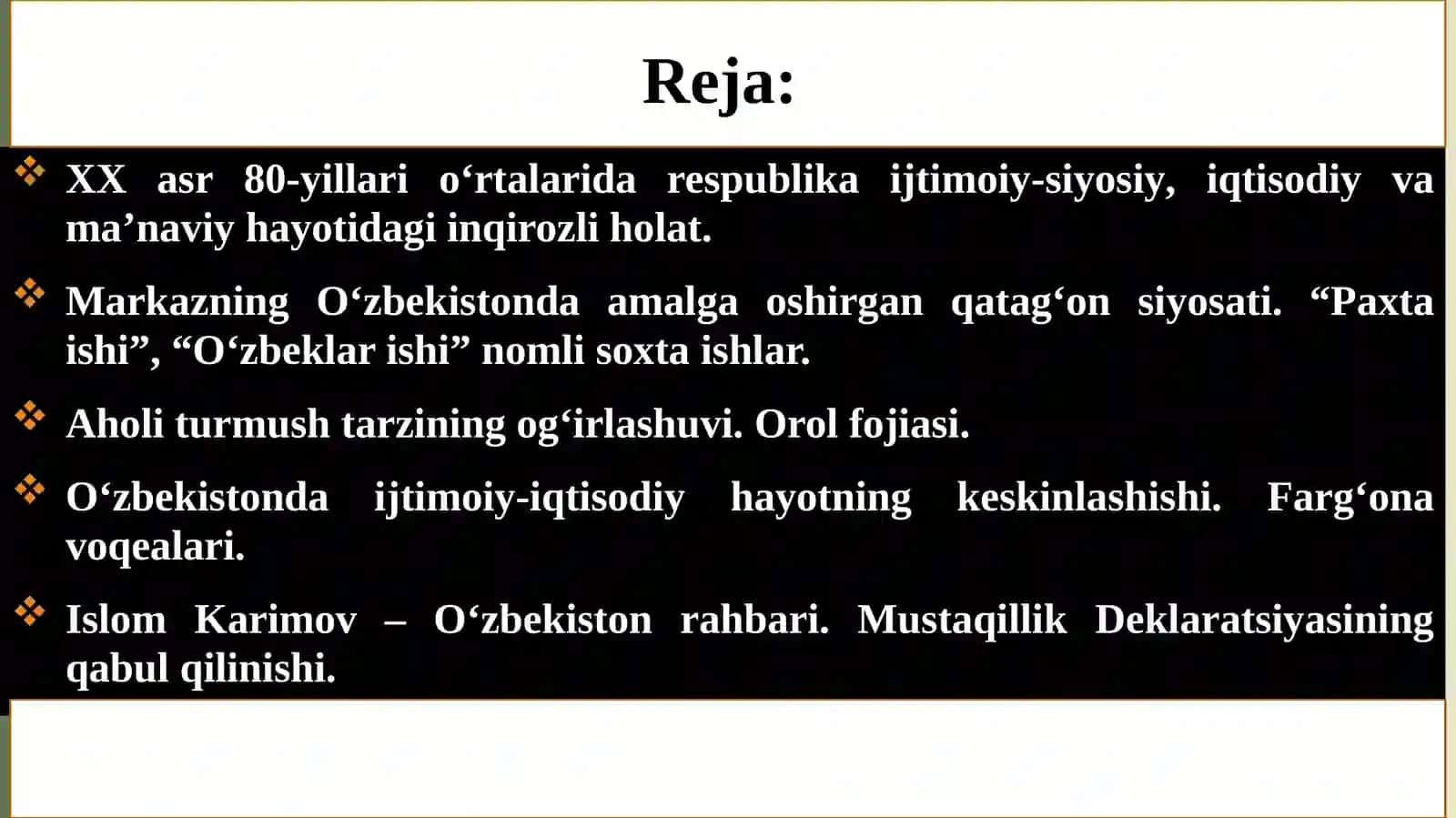 IJTIMOIY-SIYOSIY JARAYONLAR 2