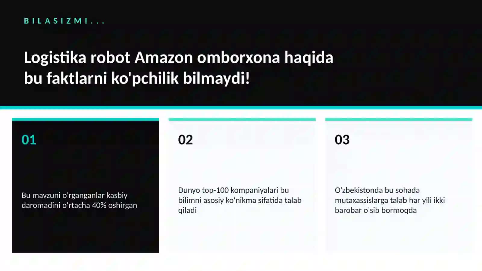 Logistika robot Amazon omborxona 2