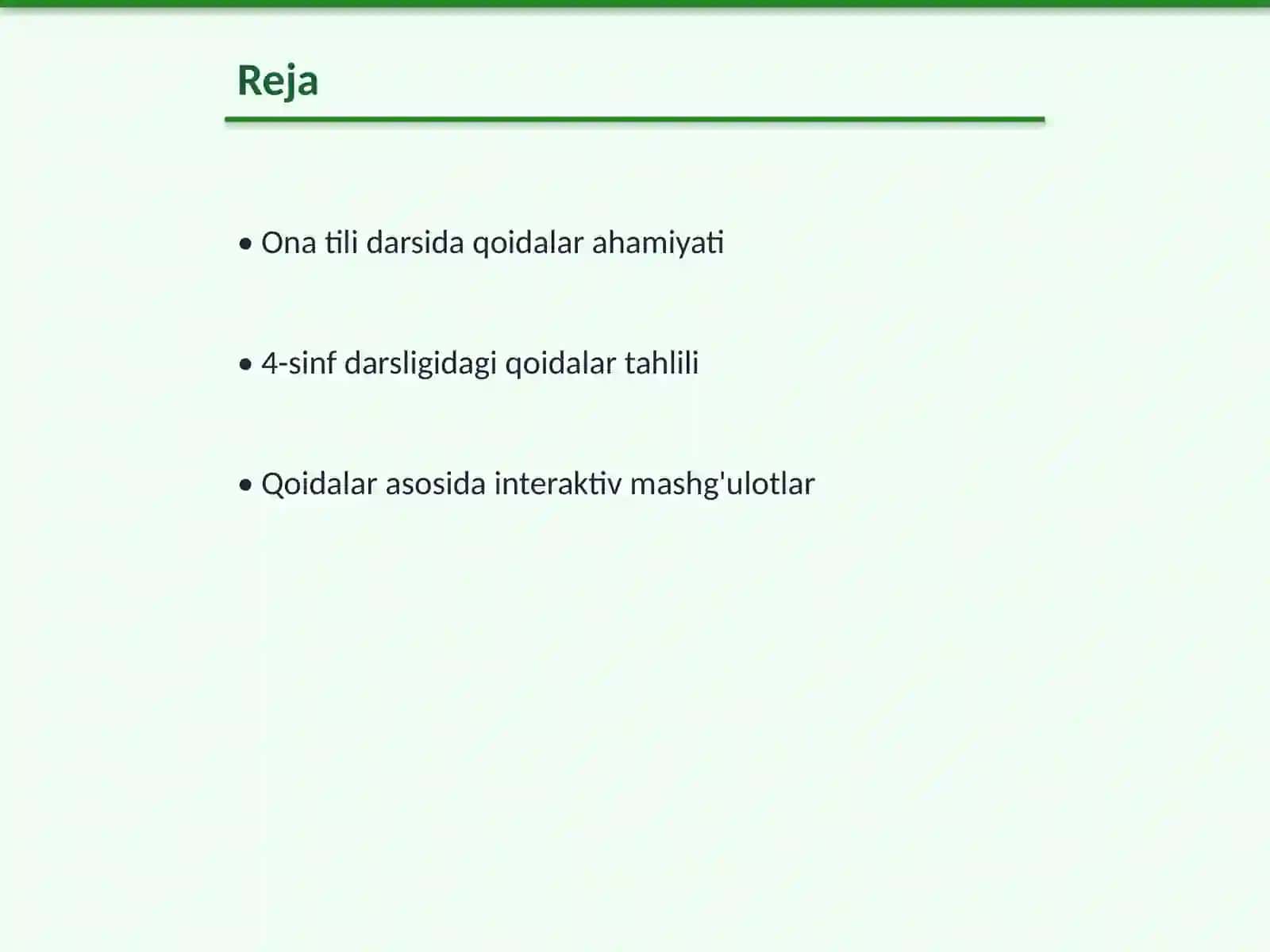 4-sinf 1-qism ona tili darsligida keltirilgan qoidalar ustida ishlash 2