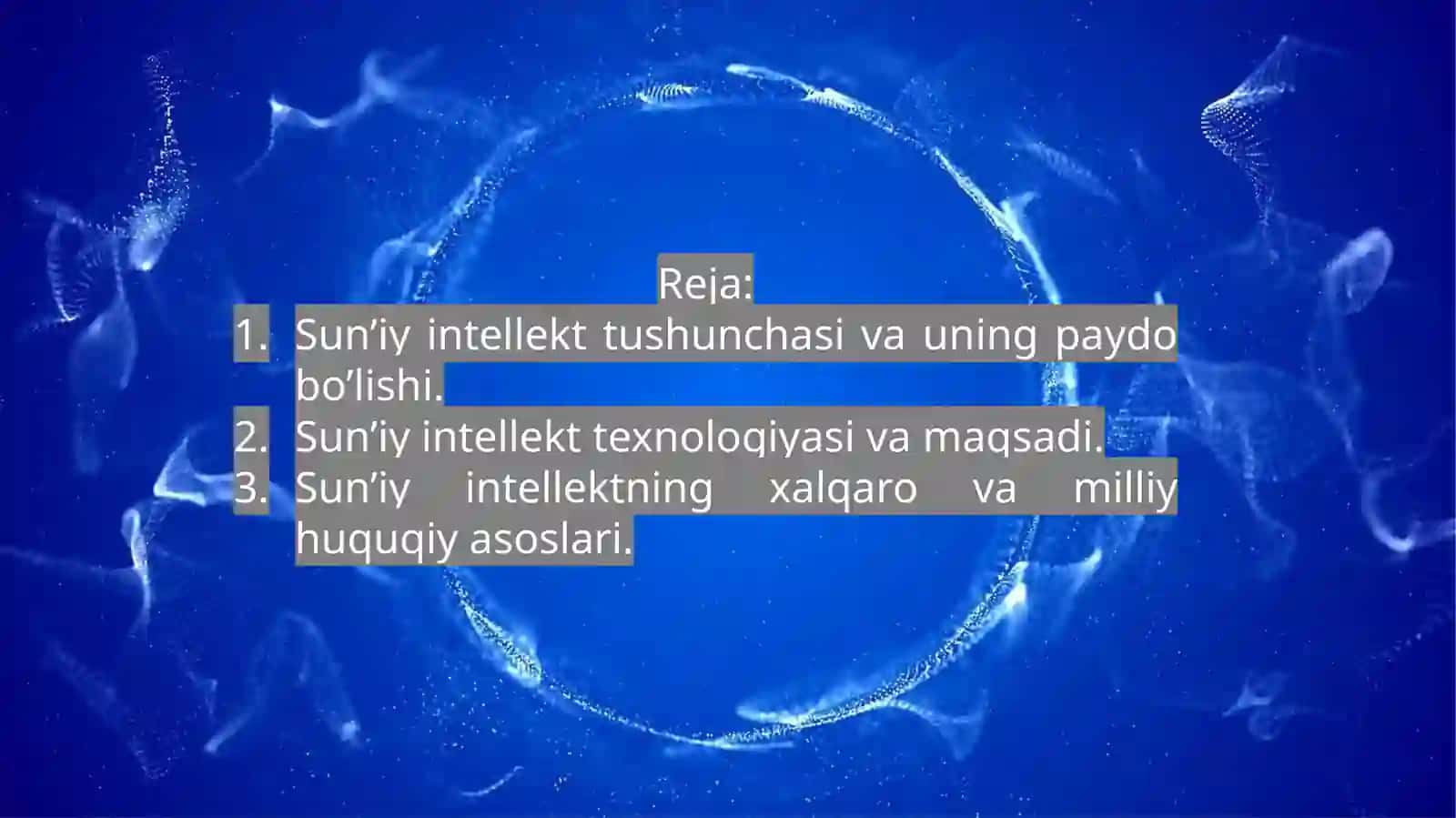 Sun’iyintellekt va uning huquqiy asoslari 2
