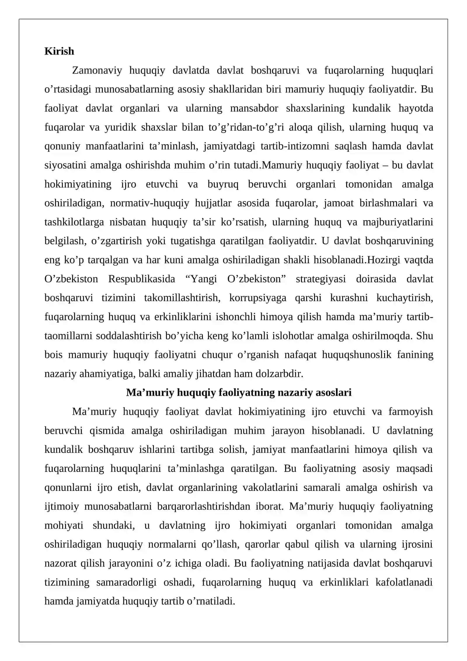 Ma’muriy huquqiy faoliyat 2