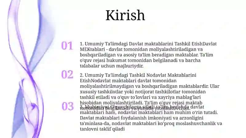 Umumiy Tipdagi Davlat Va Nodavlat Maktabgacha Ta'Lim Tashkilotlarini Tashkil Qilish 2