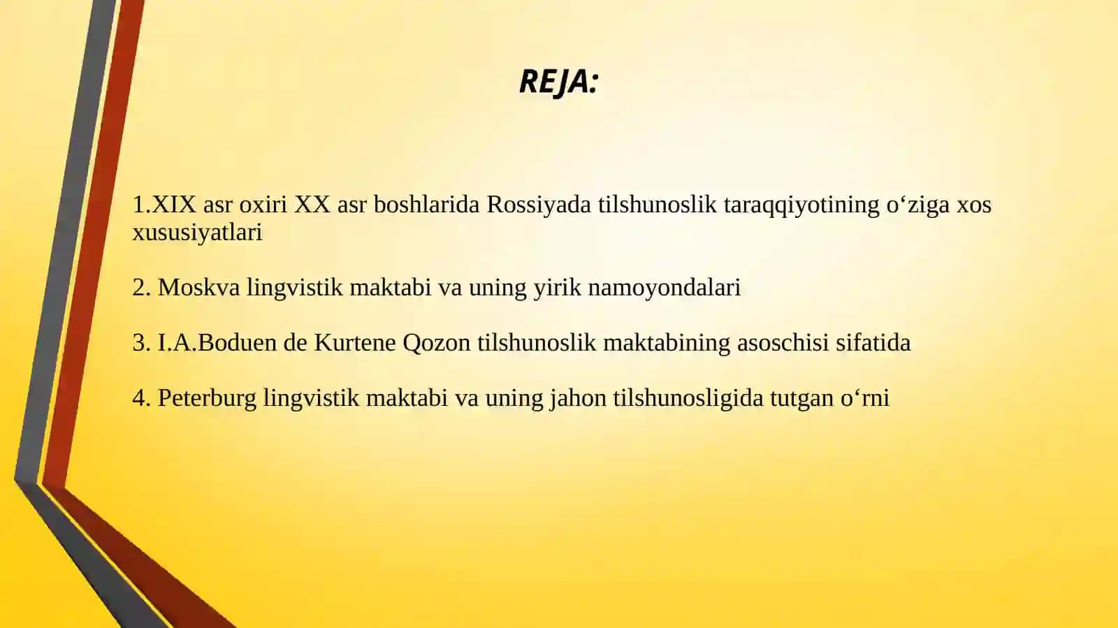 QOZON VA MOSKVA LINGVISTIK MAKTABI. FONOLOGIYANING SHAKLLANISHI 2