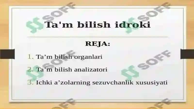 Tam bilish idroki 2