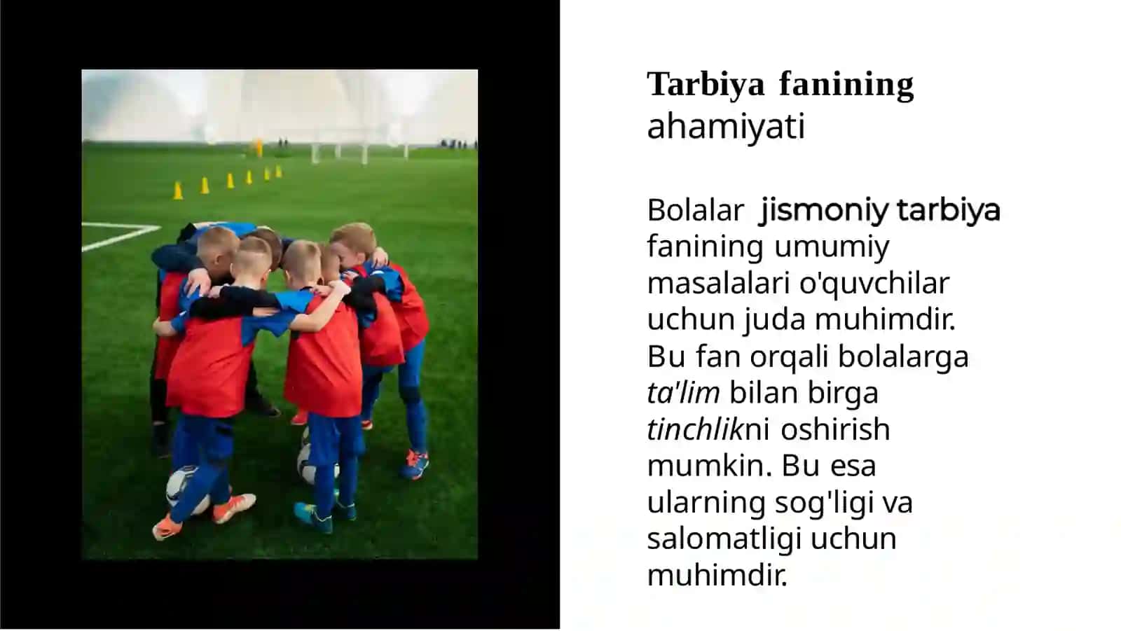 Bolalar jismoniy tarbiya fanining umumiy masalalari 2