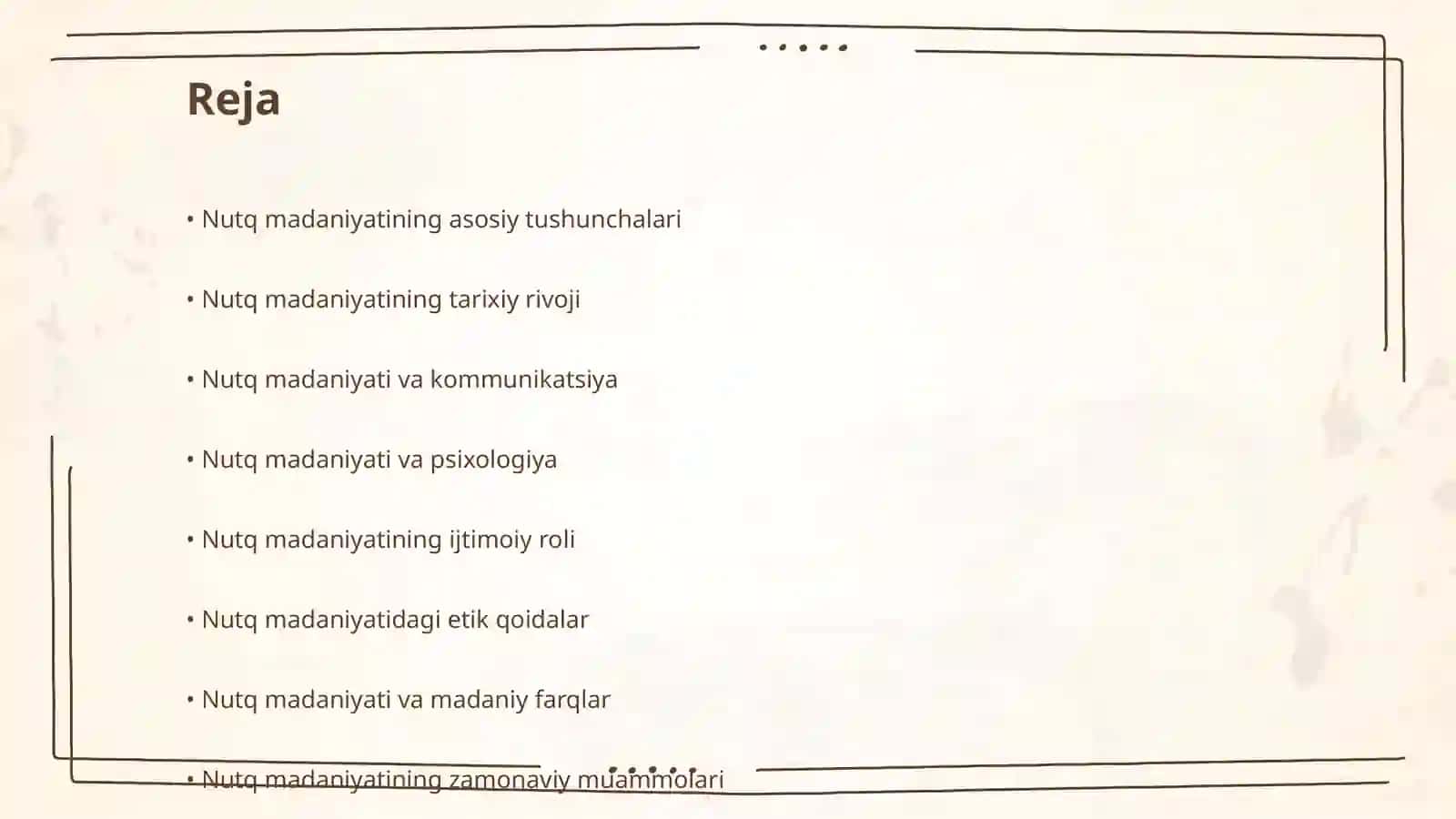 Nutq madaniyati -ko'p qirrali tushuncha 2