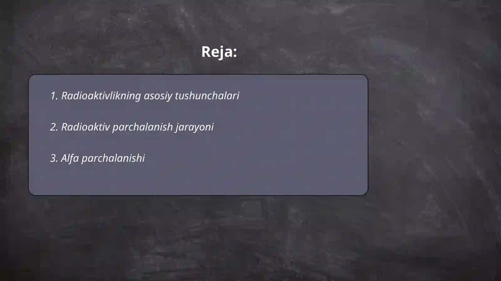 Radioaktivlik 2