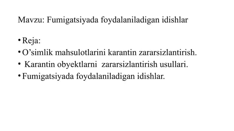 Fumigatsiyada foydalaniladigan idishlar 2