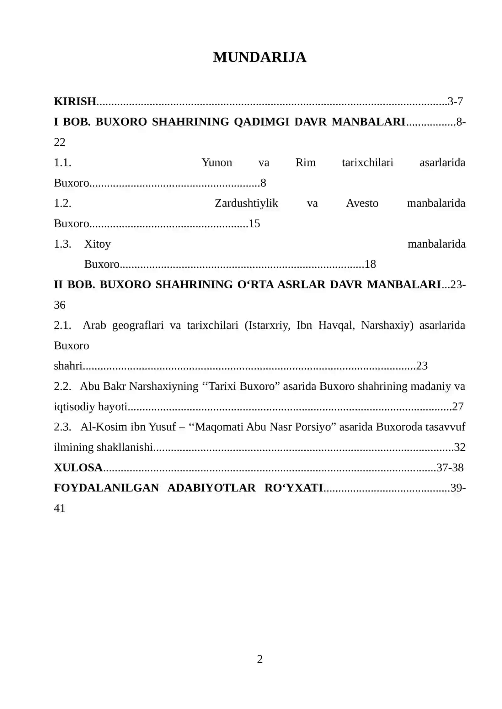 Buxoro shahri tarixiy manbalarda aks etilishi 2