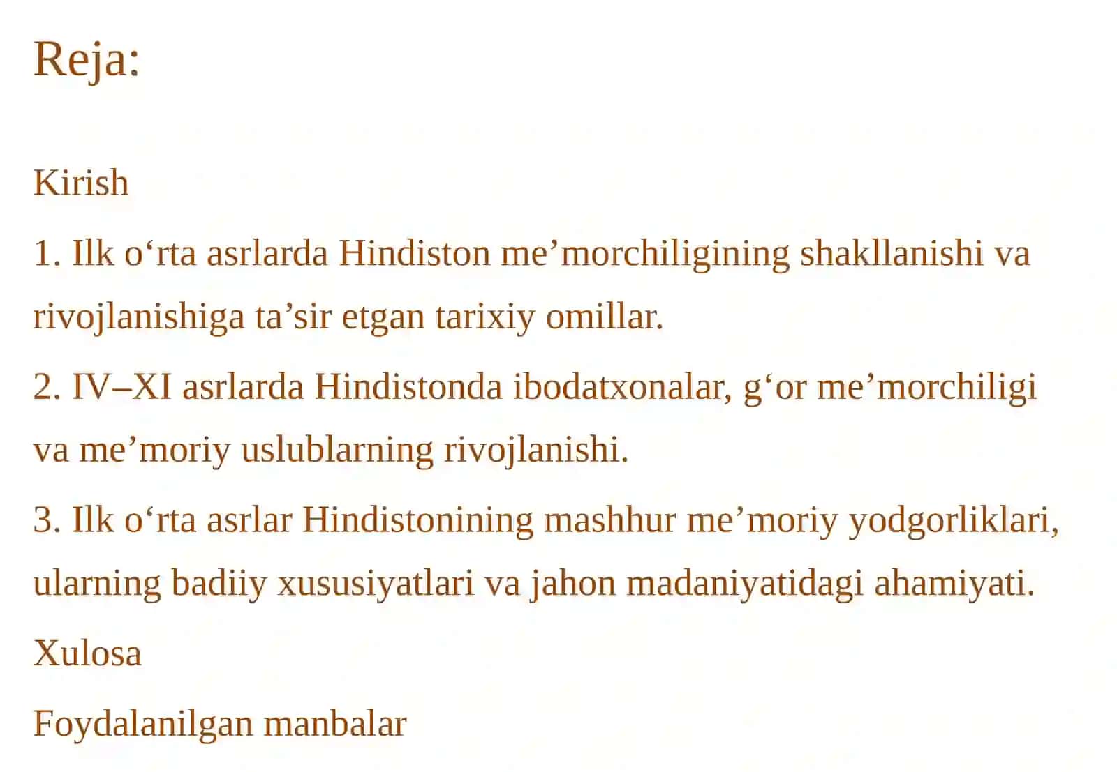 ILK O‘RTA ASRLARDA HINDISTONDA ME’MORCHILIK 2