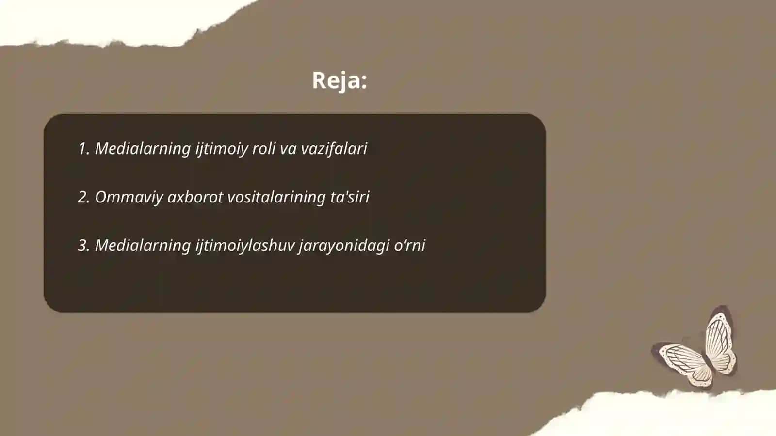 Medialarning Ijtimoiy Mazmuni 2