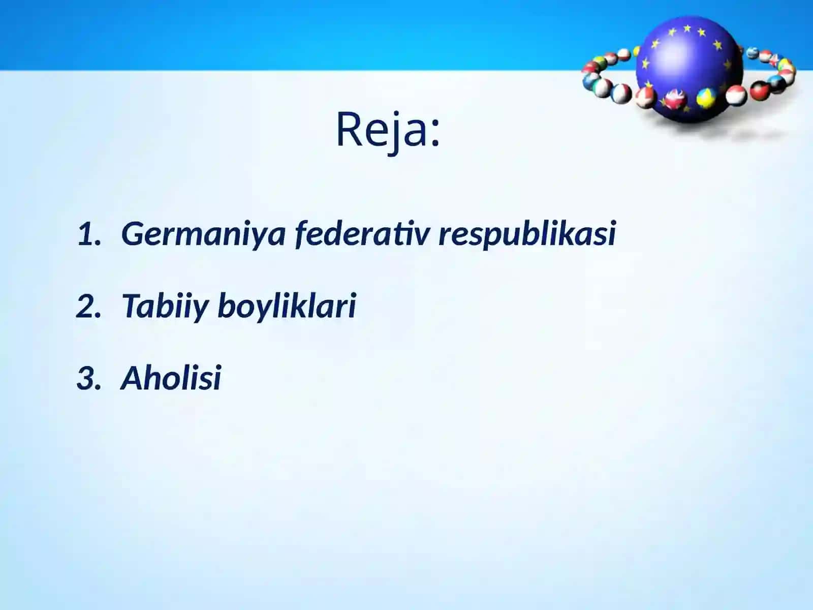 Yevropadagi eng rivojlangan davlatlar 2