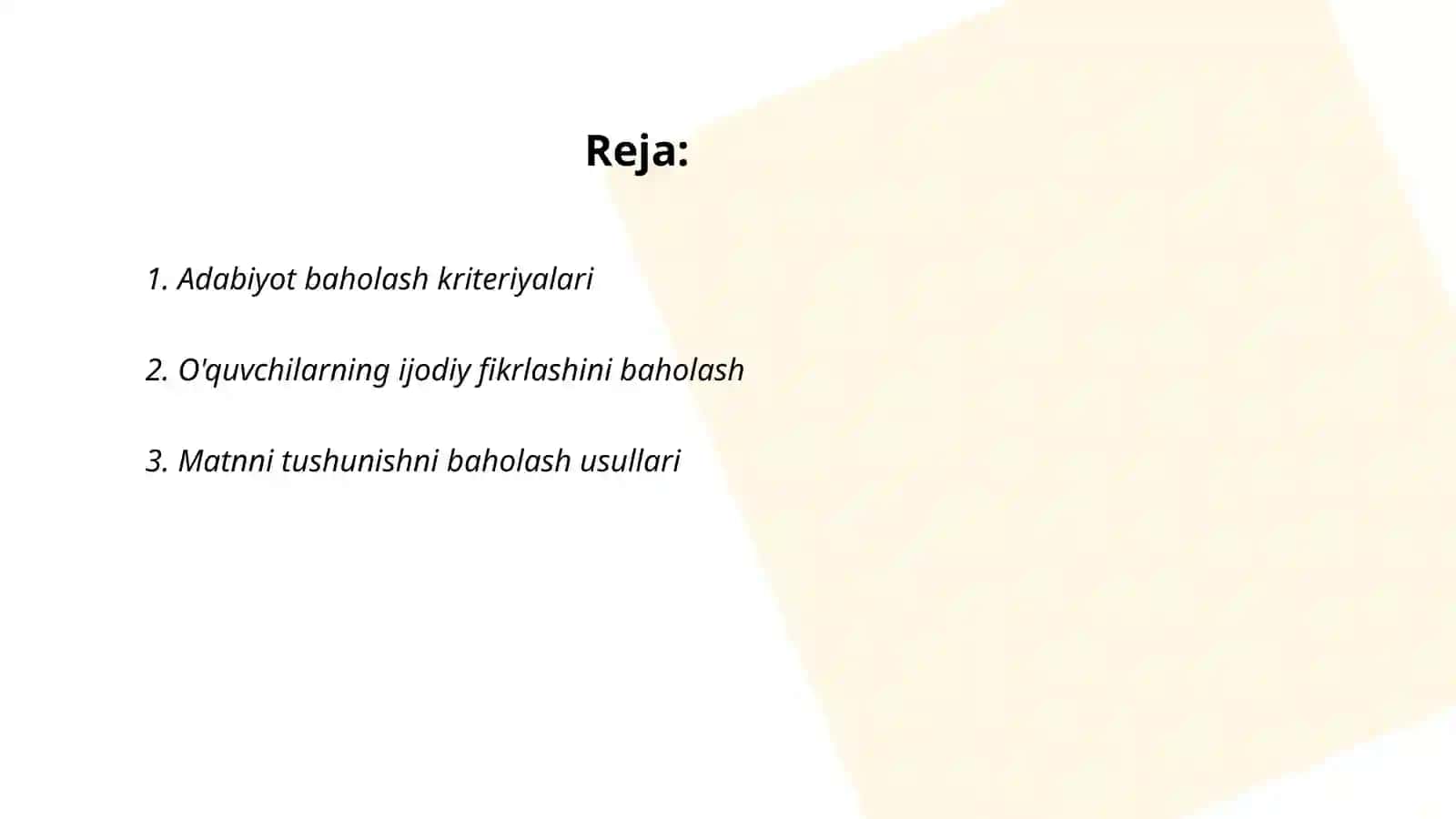 Adabiyot darslarida baholash 2