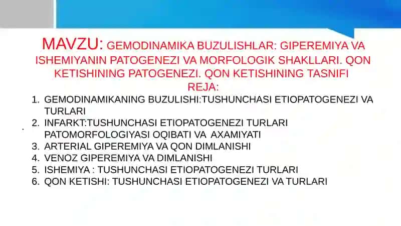 PATOLOGIK ANATOMIYA FANIDAN PREZENTATSIYA 2