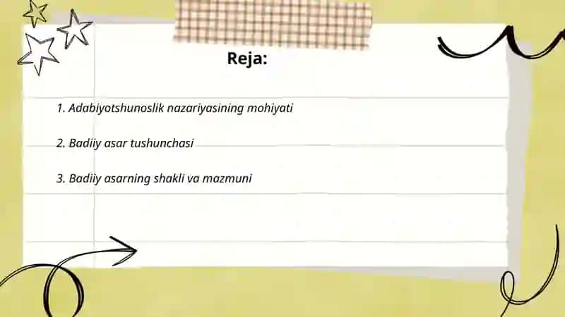 Adabiyotshunoslik nazariyasi 2