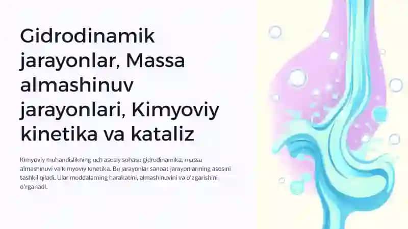 Gidrodinamik jarayonlar 2