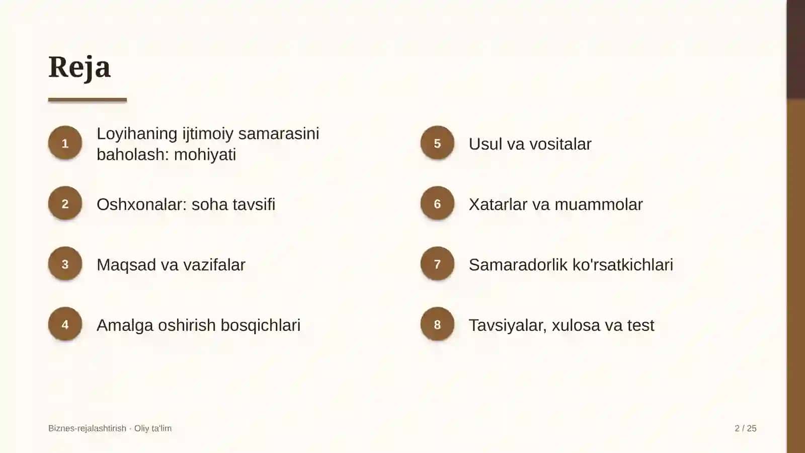 oshxonalarda loyihaning ijtimoiy samarasini baholash 5309 2