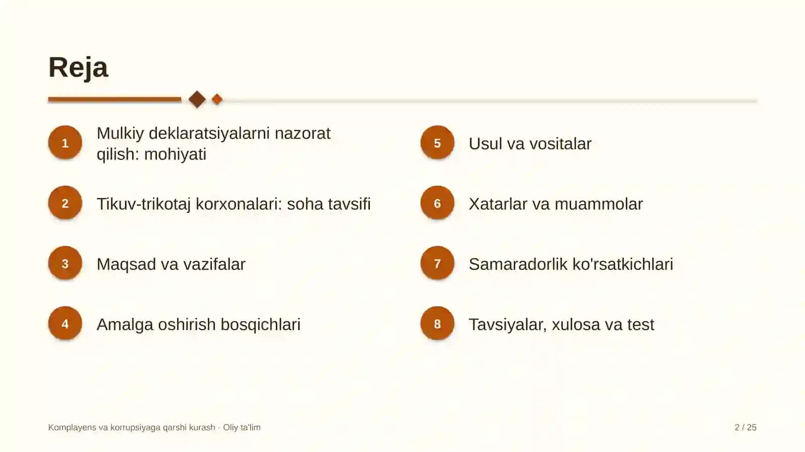 tikuv trikotaj korxonalarida mulkiy deklaratsiyalarni nazorat qilish 8765 2