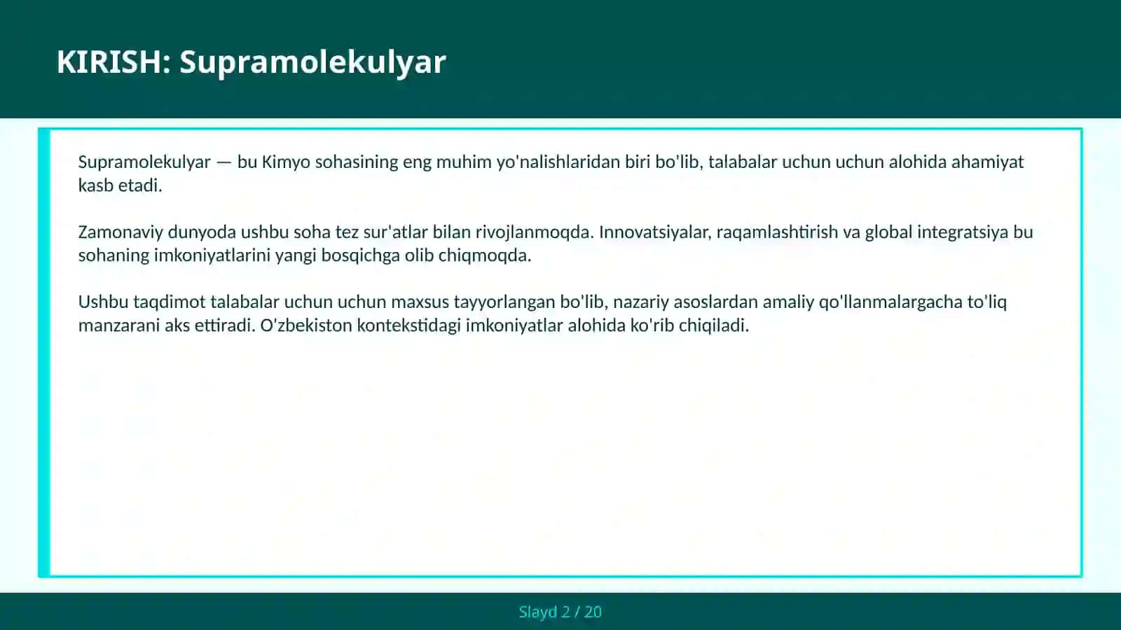 Supramolekulyar 2