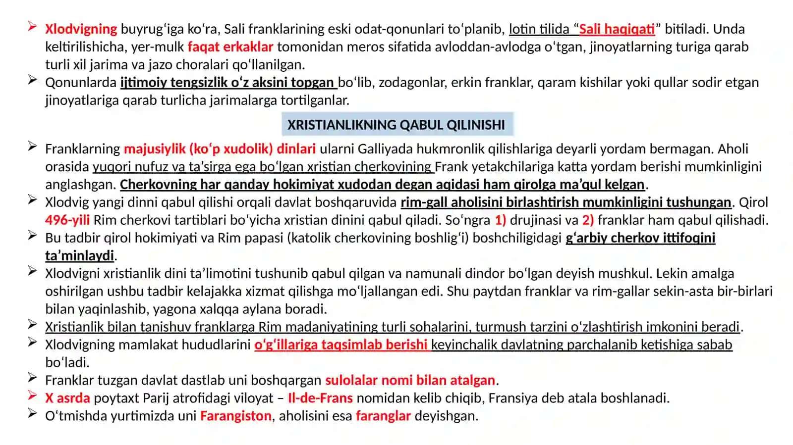 Franklar davlati: qirollikdan imperiyasari 2