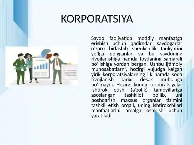 KARPARATIV HUQUQNING UMUMIY QOIDALARI 2