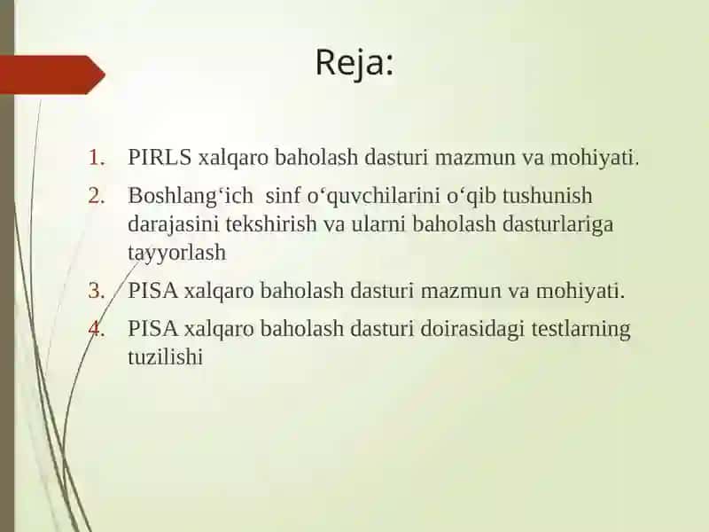 PISAxalqarobaholashdasturi 2