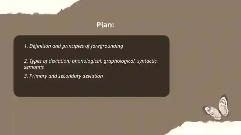 Key concepts in Stylistics 2