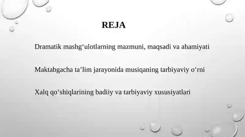 Drammatik mashg‘ulotlarda xalq qo‘shiqlaridan foydalanish 2