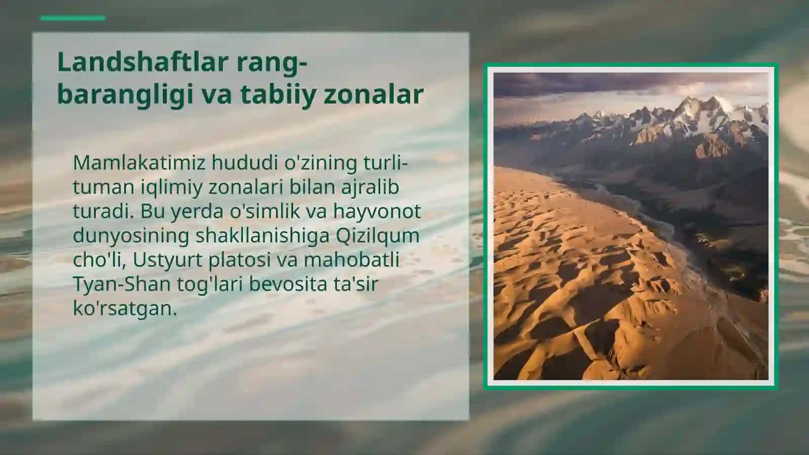 O'zbekistondagi bioxilma-xillik va uni himoya qilish 2