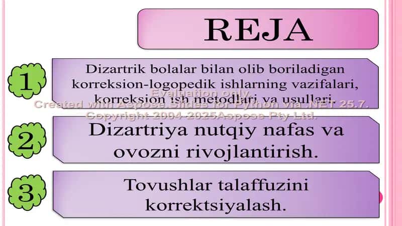 Dizartriyani bartaraf etishda korreksiyon-pedagogik ish tizimi 2