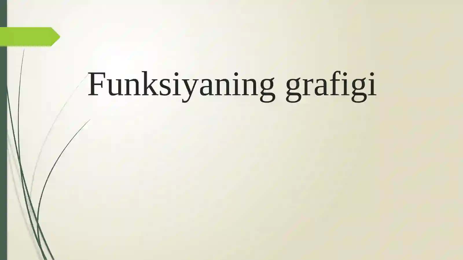 Matematik analiz 2