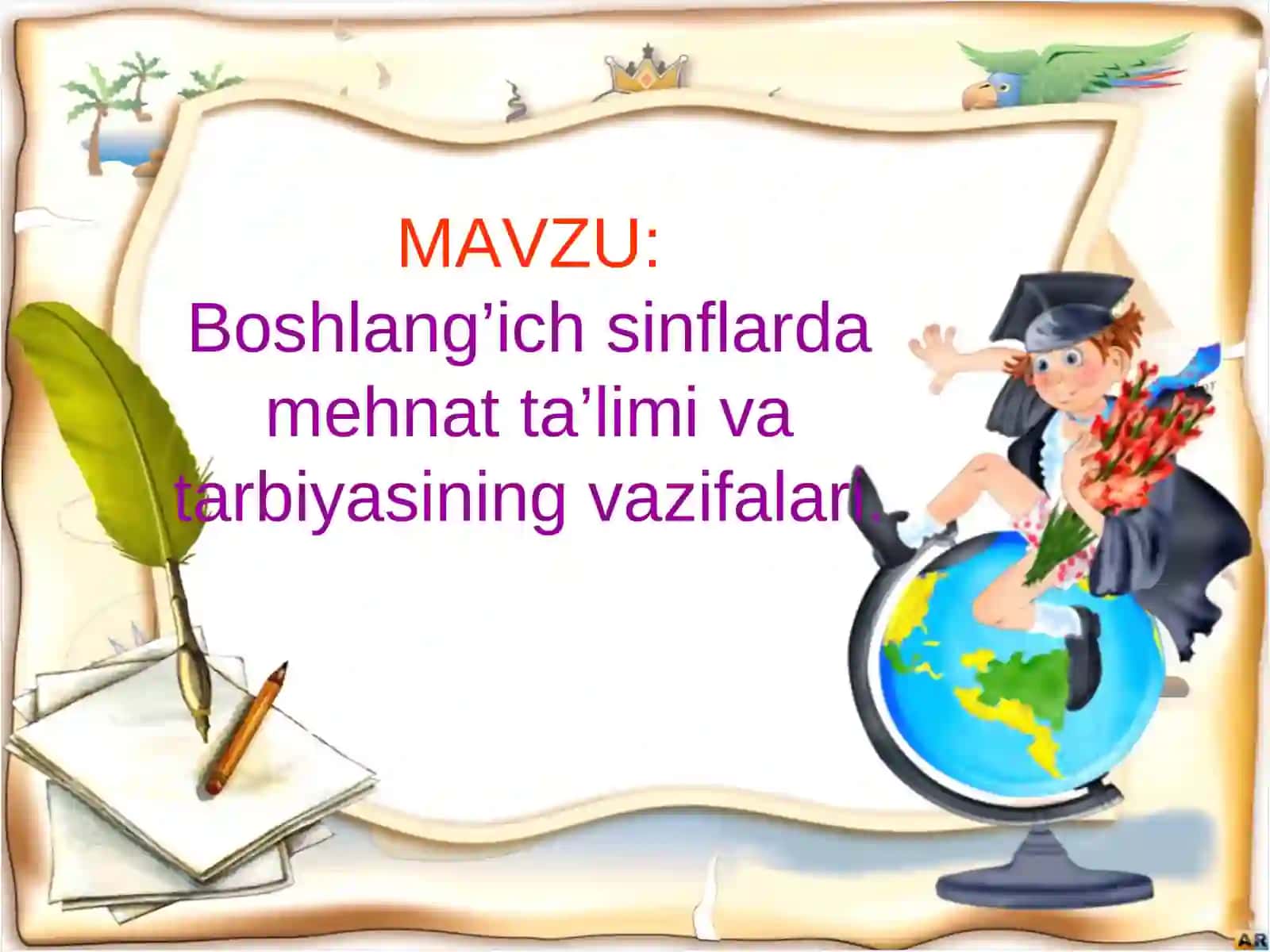 MEHNAT DARSINI BOSHLANTIRISH METODIKASI 2