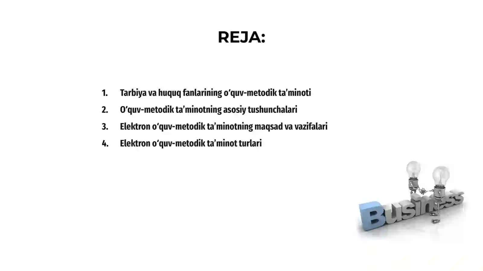 Tarbiya va huquq fanlarining o‘quv-metodik ta’minoti 2