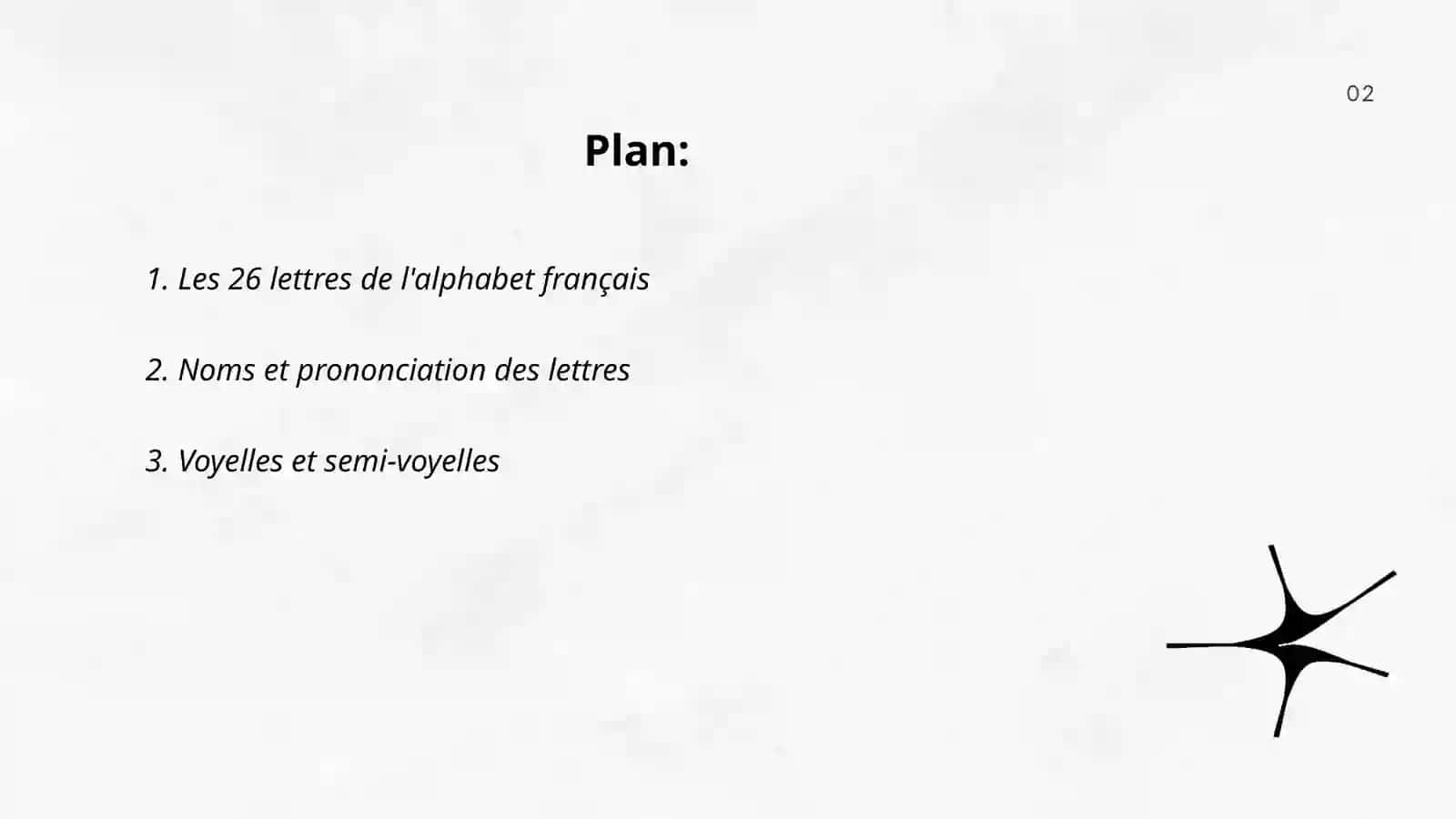 Alphabet français 2