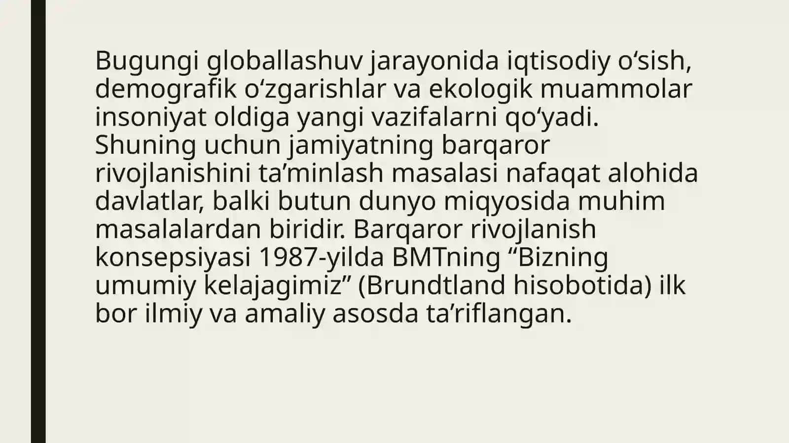 BARQAROR RIVOJLANISH KONSEPSIYASI 2