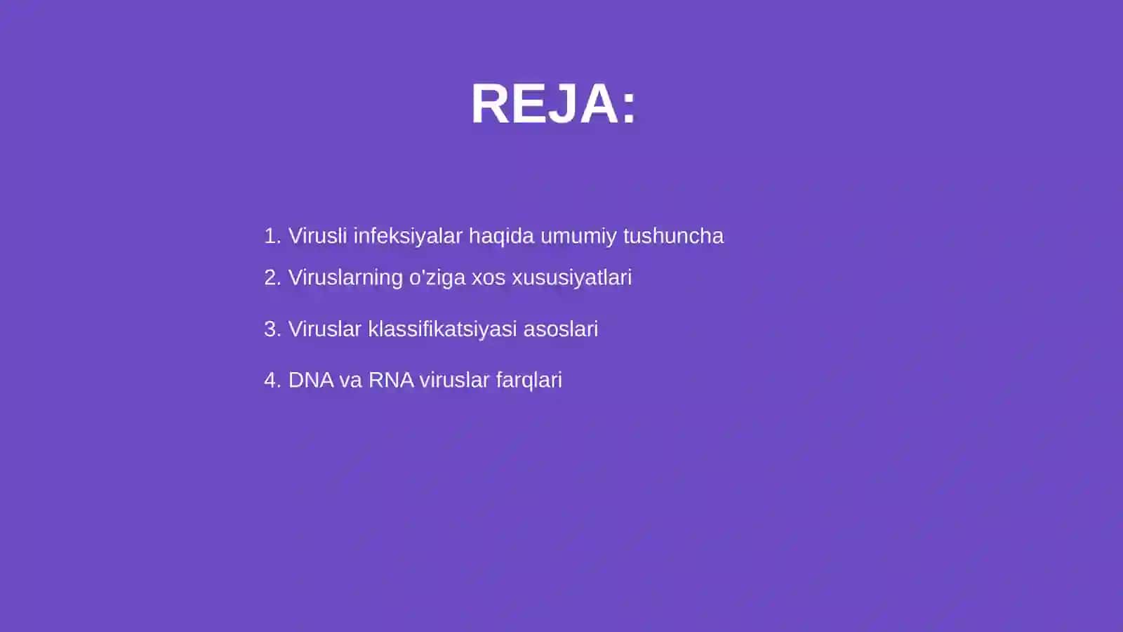 Virusli infeksiyalar haqida tushuncha 2
