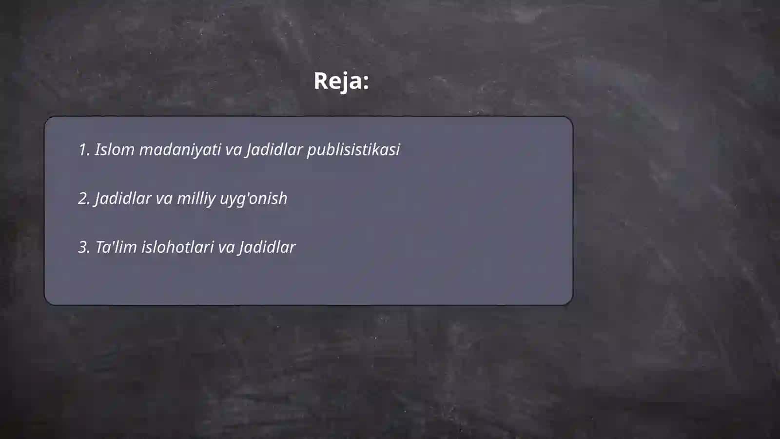 Jadidlar publisistikasida 2