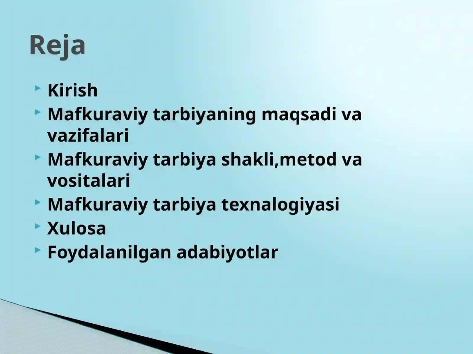 Mafkuraviy tarbiya 2